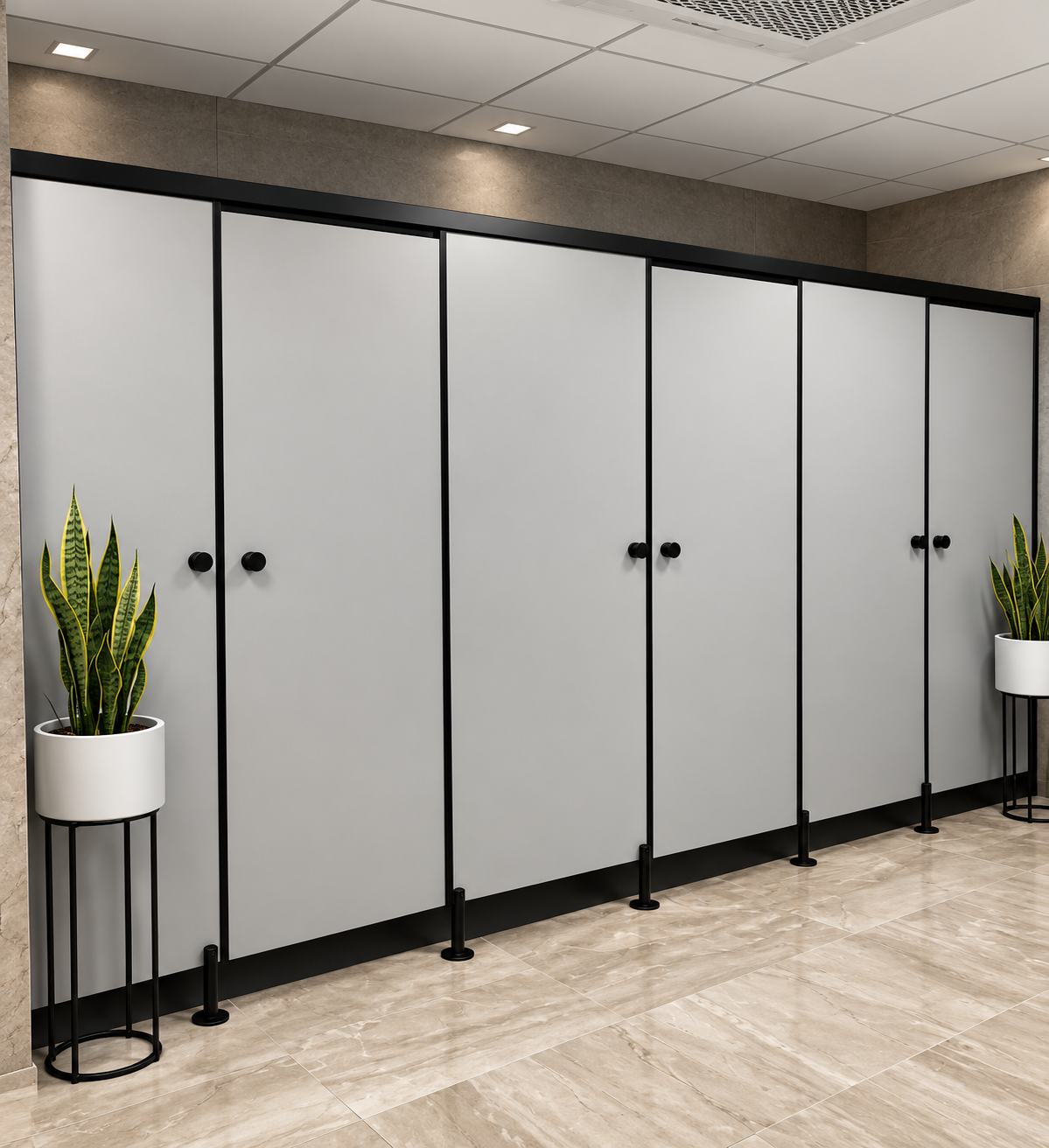 VISTARAA Nylon Series Toilet Cubicles