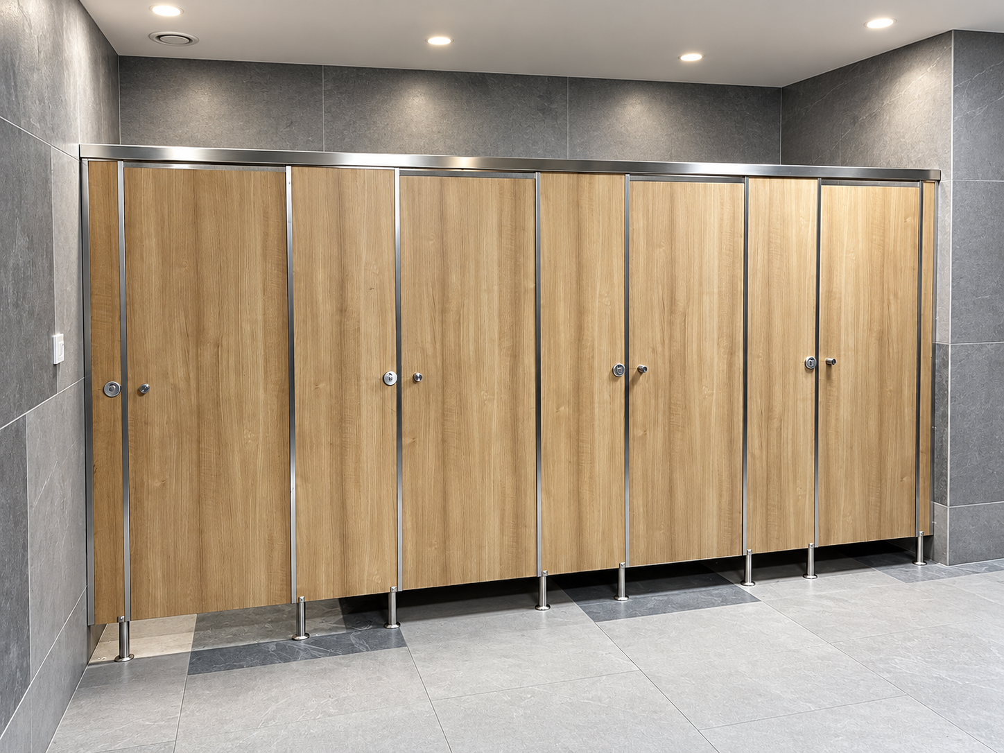VISTARAA Pure SS Series Toilet Cubicles