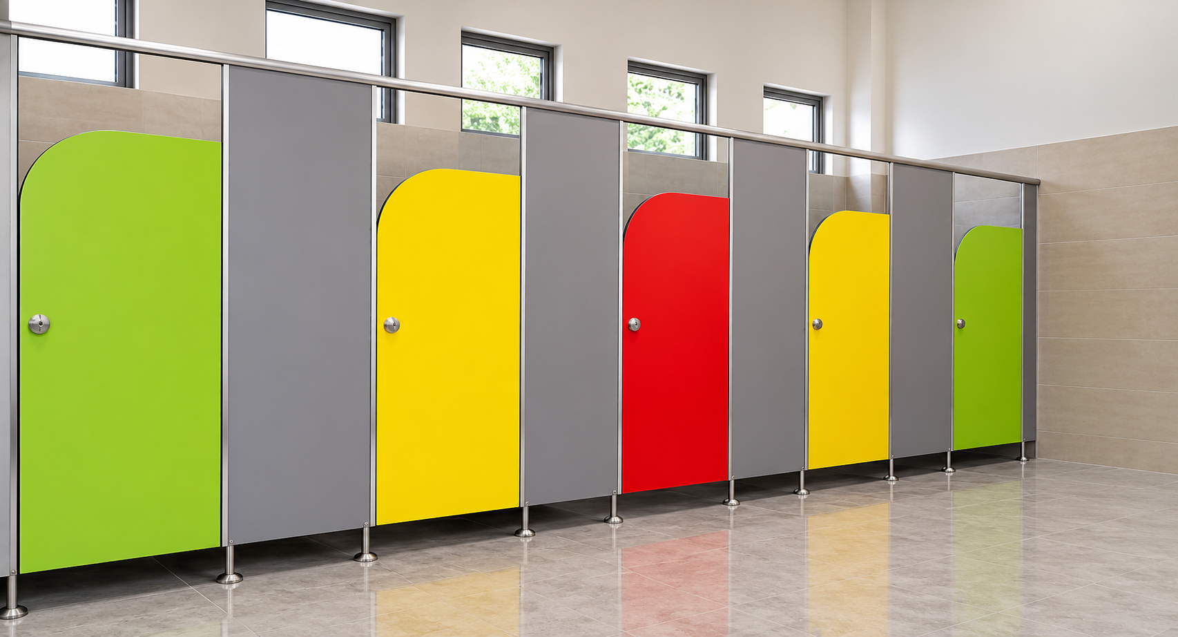Pure SS Junior Series Toilet Cubicles