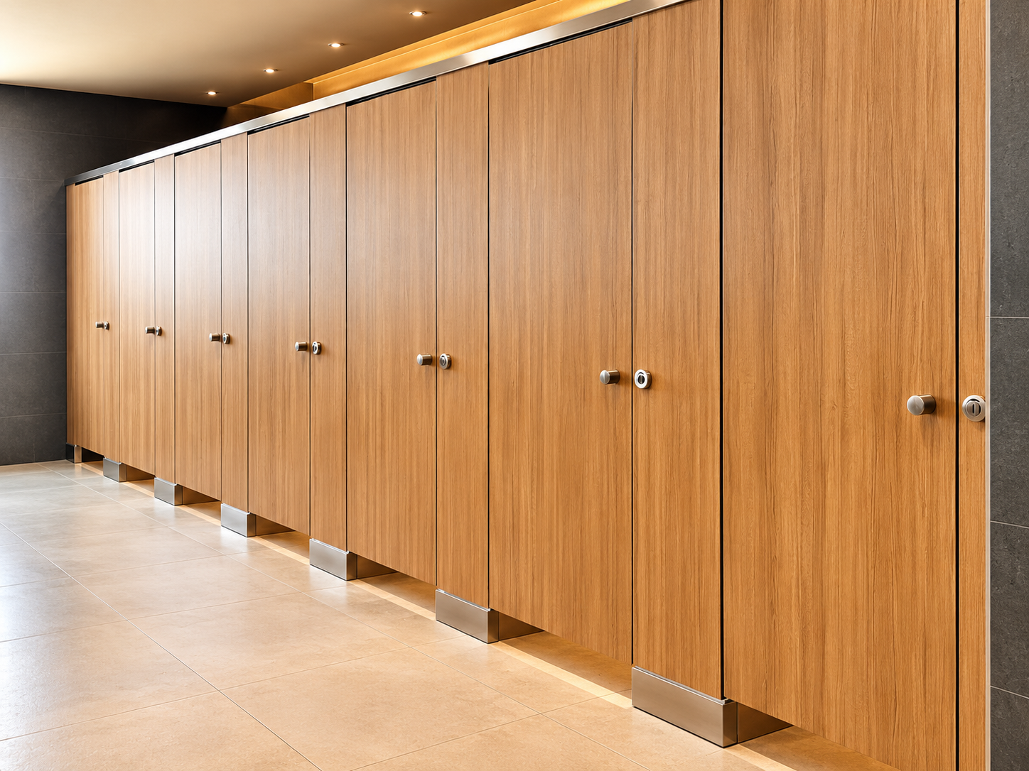 VISTARAA Pure SS Boxup Series Toilet Cubicles